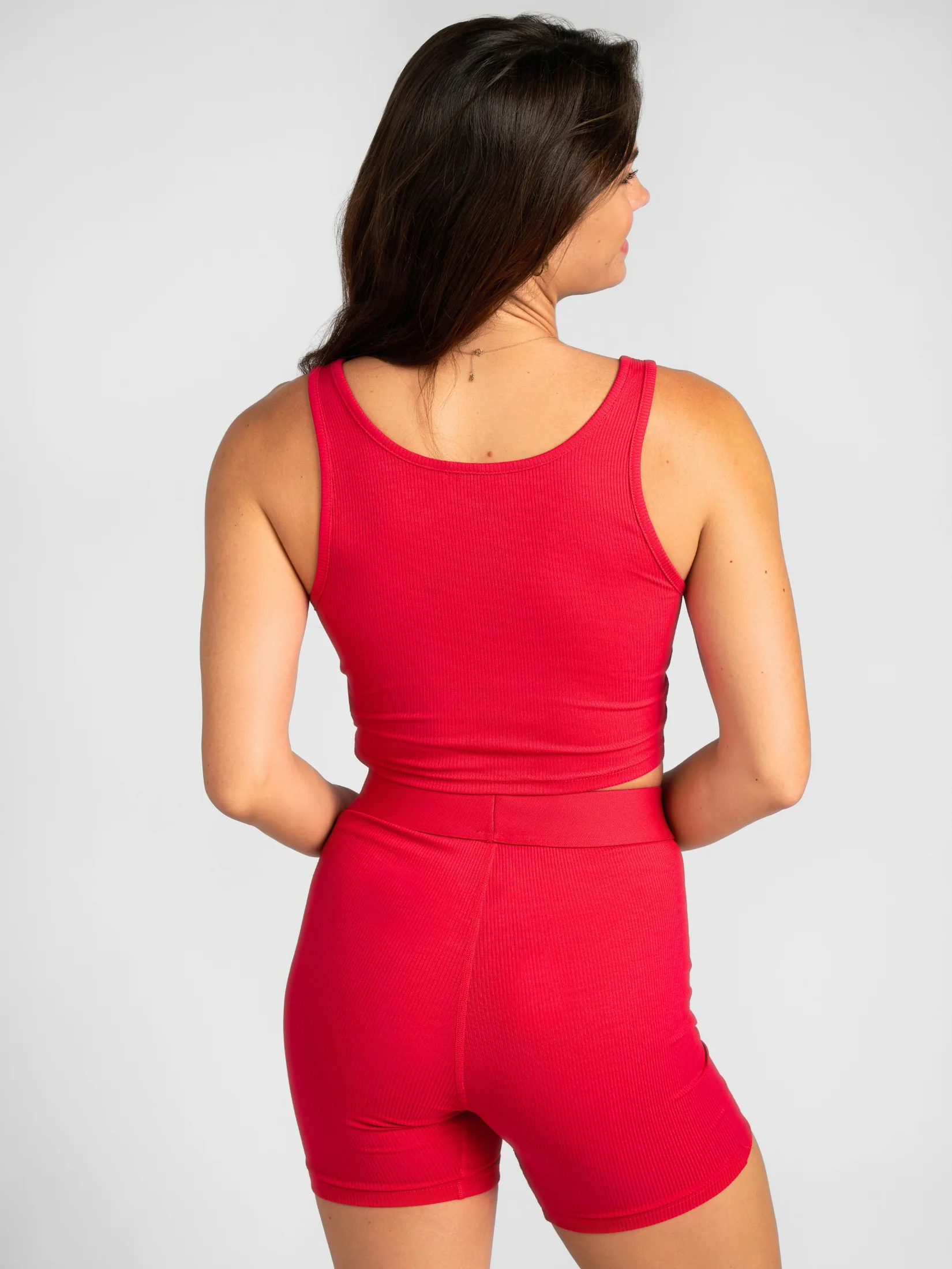 Rib Contour Crop Tank - Image 107