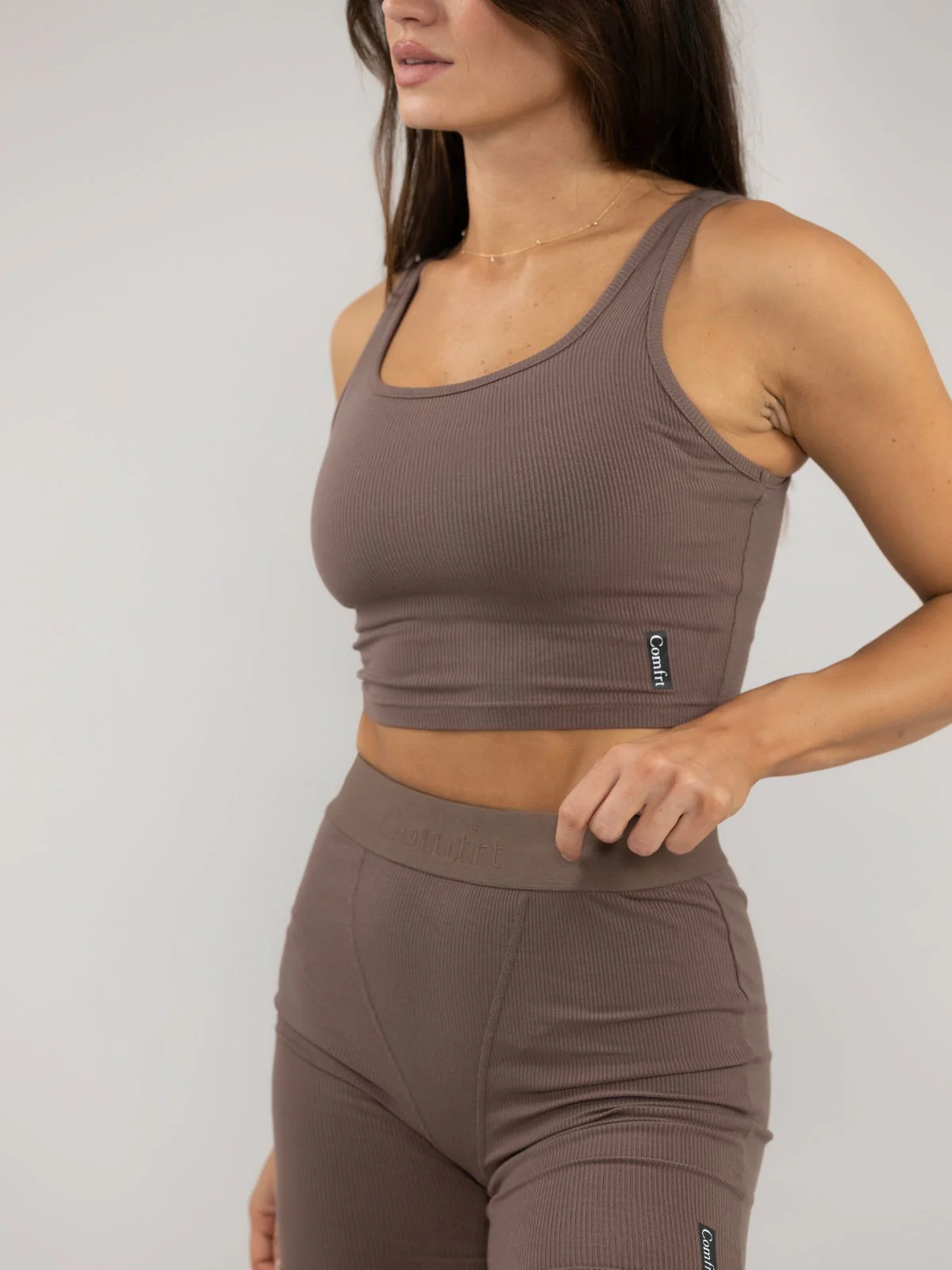 Rib Contour Crop Tank - Image 20