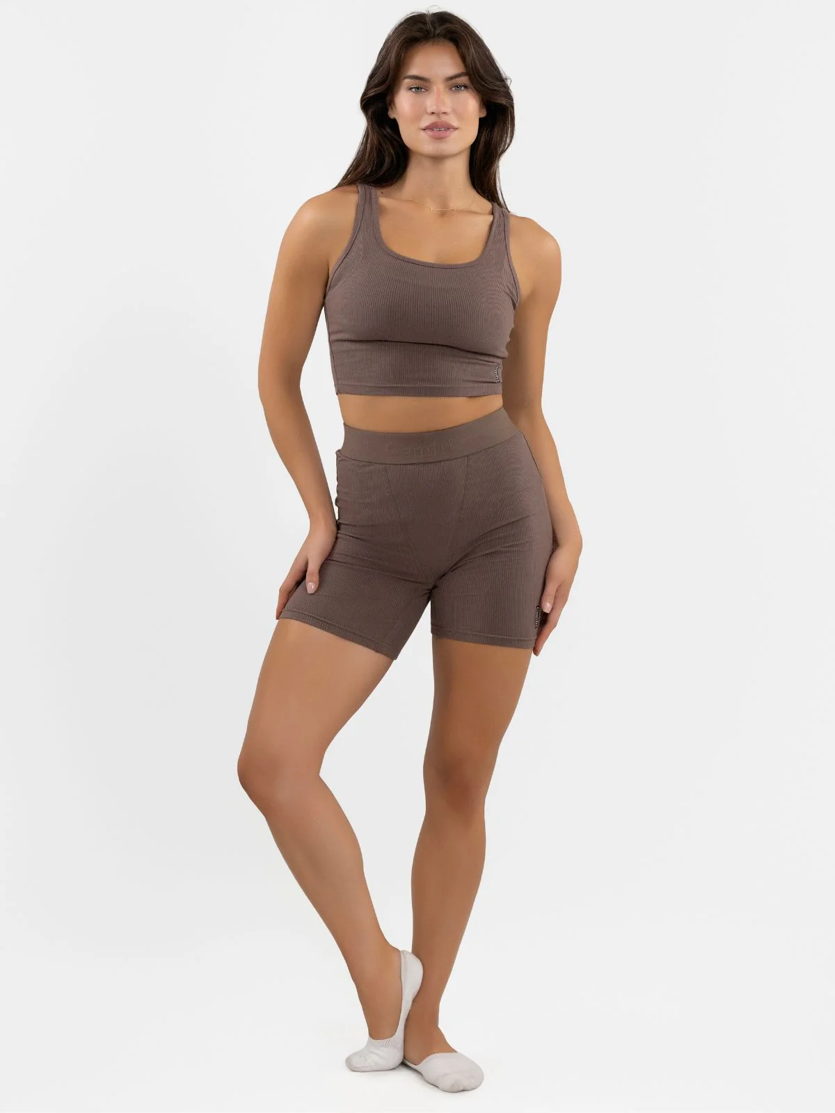 Rib Contour Crop Tank - Image 23