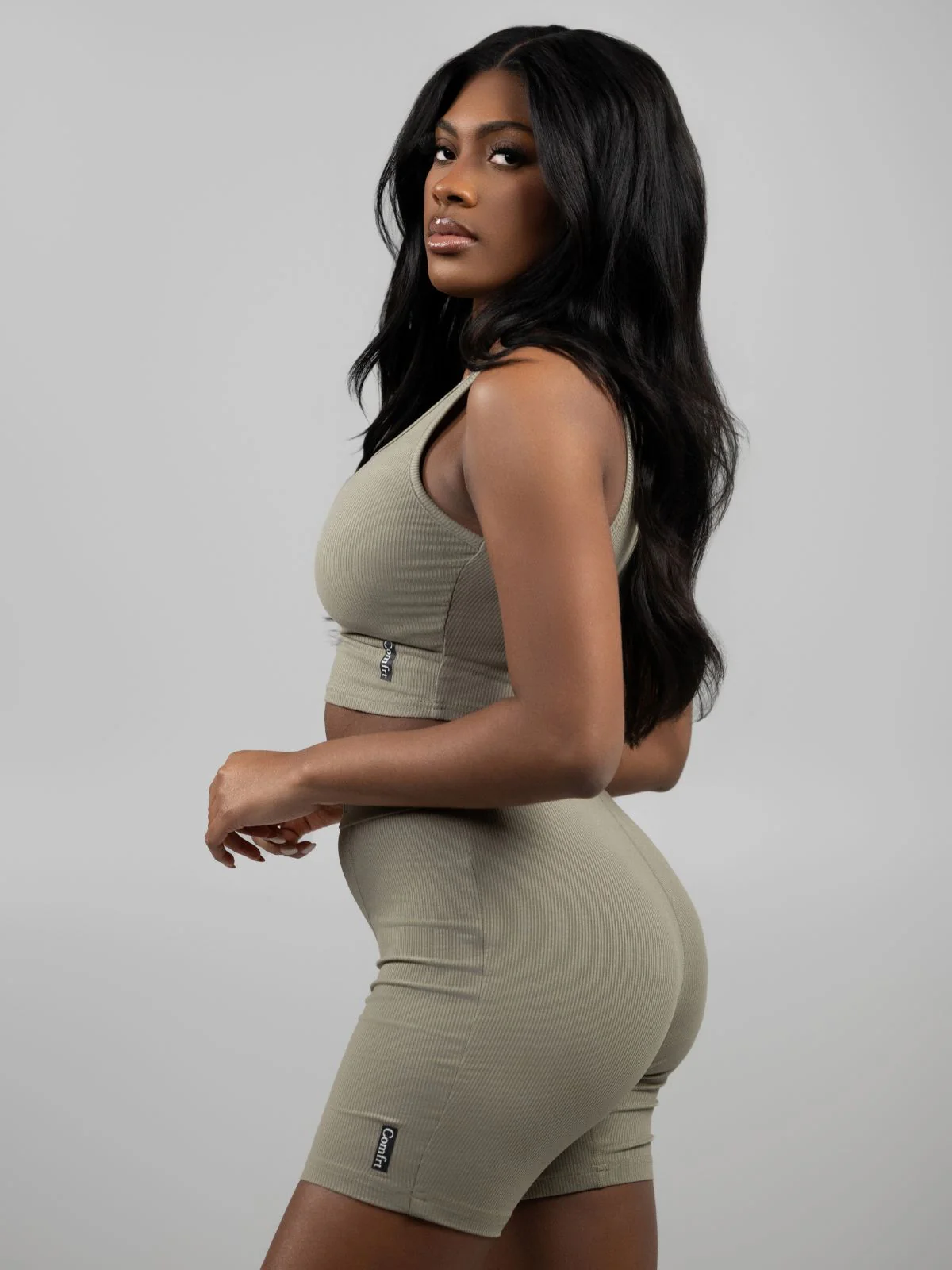 Rib Contour Crop Tank - Image 3