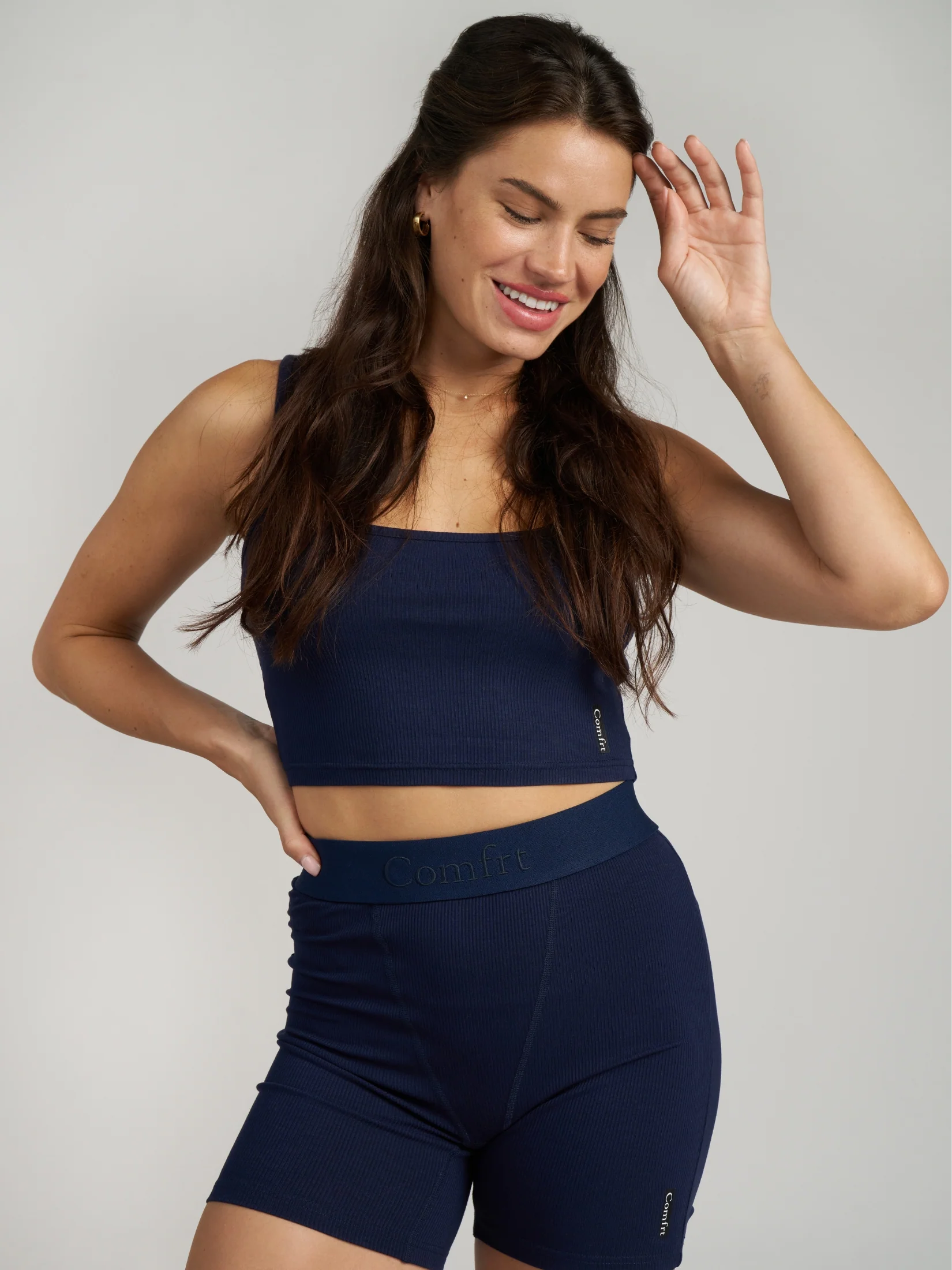Rib Contour Crop Tank - Image 32