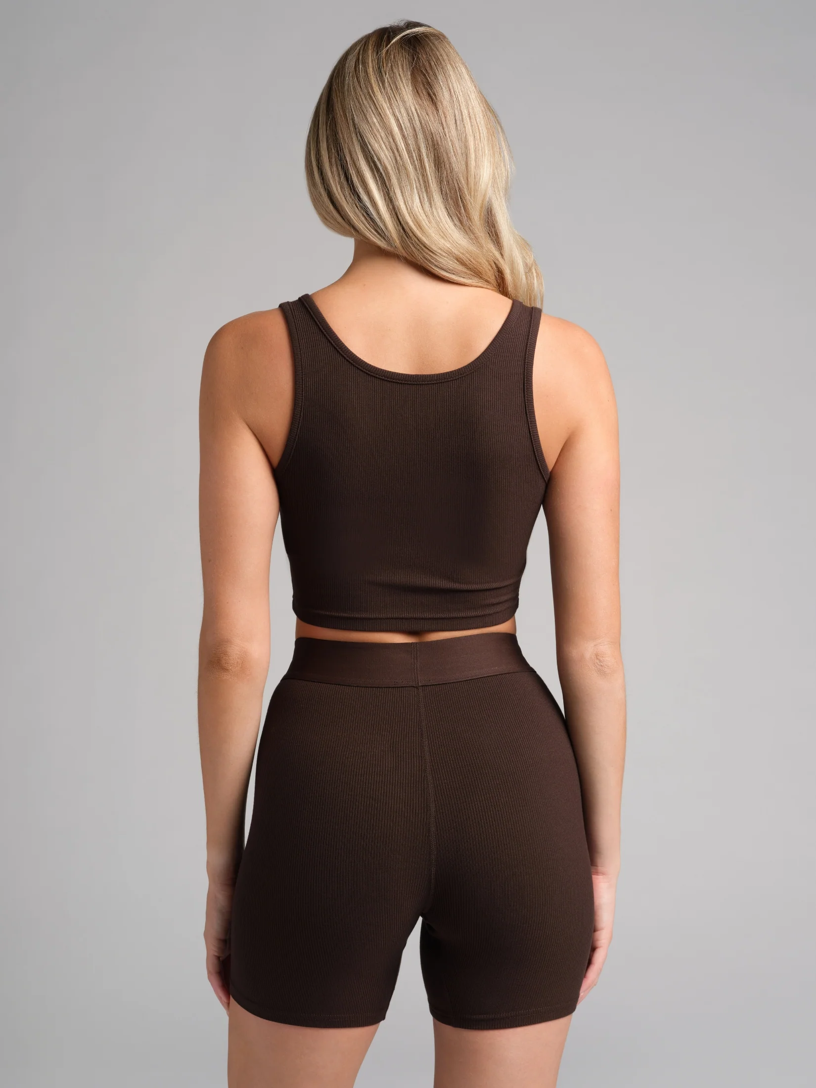 Rib Contour Crop Tank - Image 70