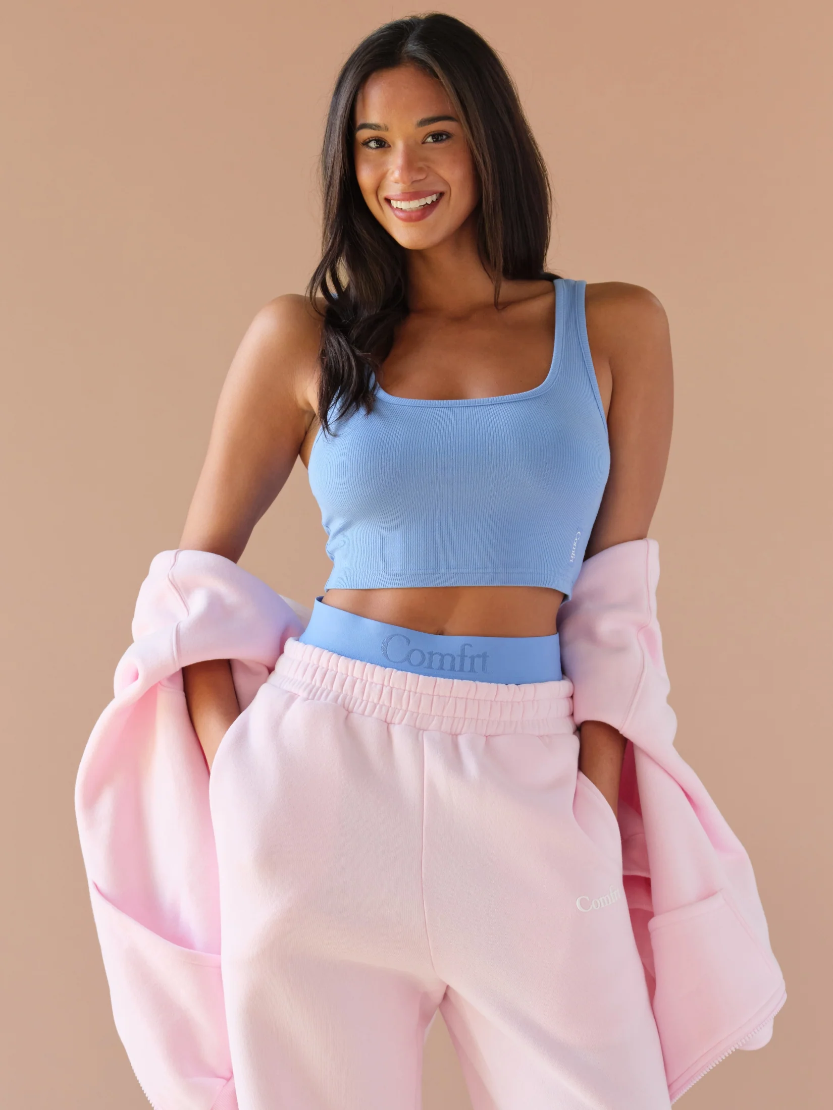 Rib Contour Crop Tank - Image 76