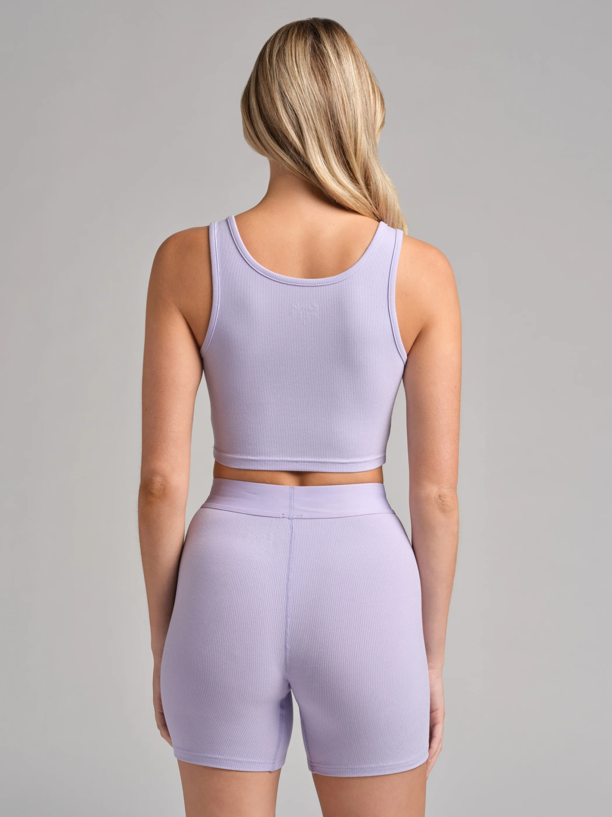 Rib Contour Crop Tank - Image 82