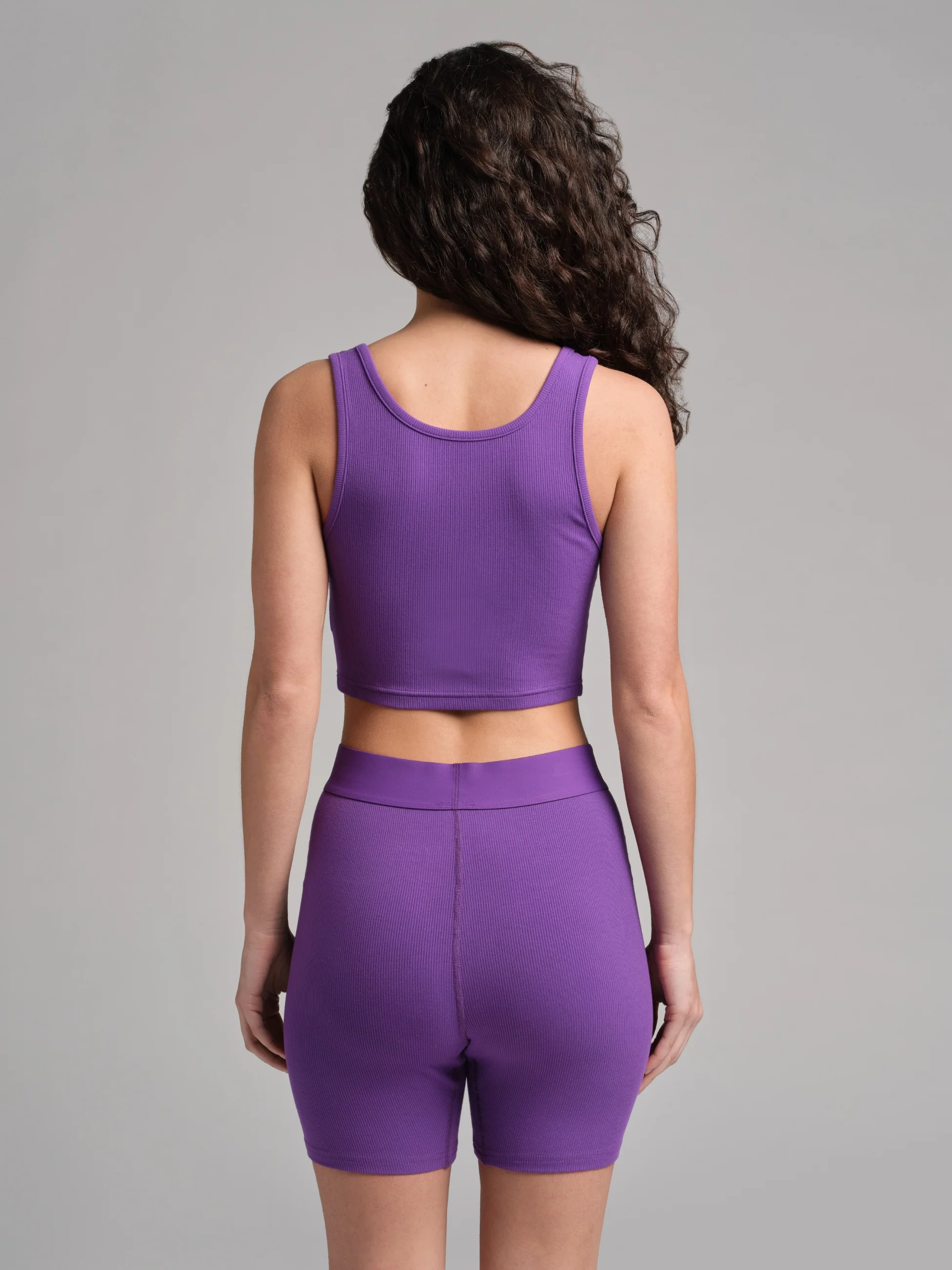 Rib Contour Crop Tank - Image 88